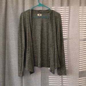 Grey cardigan